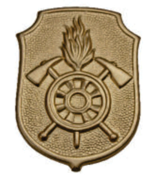 Feuerwehr Bayern Mützen- & Kragenabzeichen Gold Matt Art. 102454