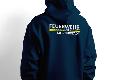 Feuerwehr Zip-Hoodie – Deine AGT-Wechselkleidung mit Wunsch-Ortsname