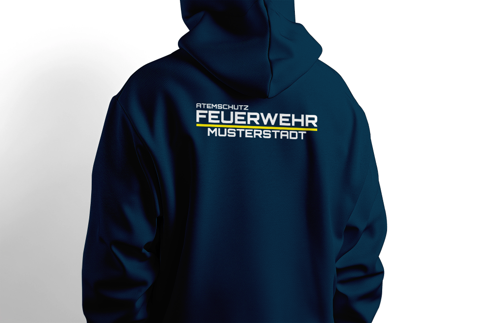 Feuerwehr Zip-Hoodie – Deine AGT-Wechselkleidung mit Wunsch-Ortsname