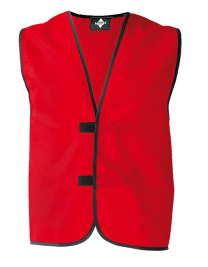 Korntex Einfache Funktionsweste – individuell bedruckbar Rot