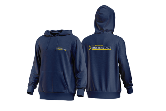 Fireandkisses - Feuerwehr-Hoodie Model Kemmern in navy – Komfort & Funktion für Einsatz und Freizeit