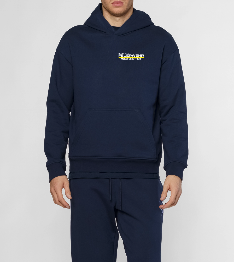 Feuerwehr Hoodie – Deine AGT-Wechselkleidung mit Wunsch-Ortsname