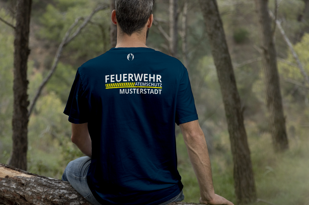 Feuerwehr T-Shirt - Deine AGT-Wechselkleidung mit Wunsch-Ortsname