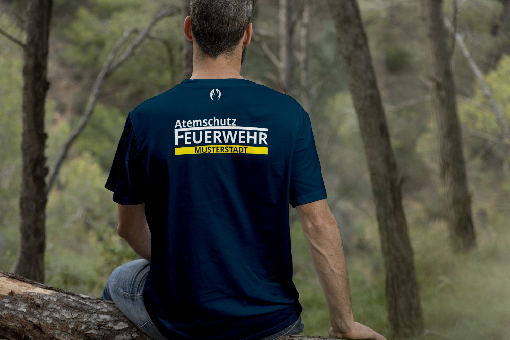 Feuerwehr T-Shirt - Deine AGT-Wechselkleidung mit Wunsch-Ortsname