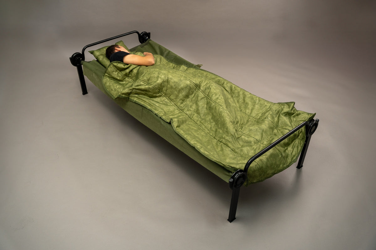 Rescue Bedding Katastrophenhilfe-Bett-Set Premium oliv