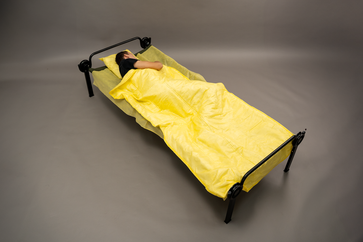 Rescue Bedding Katastrophenhilfe-Bett-Set Premium gelb