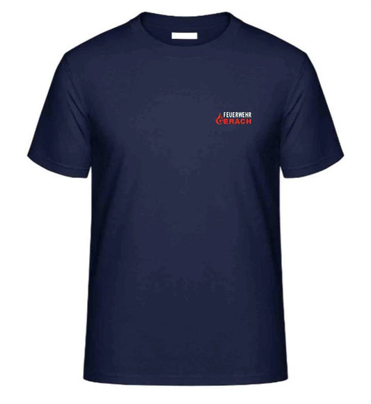 Feuerwehr Gerach Damen-Shirt Navy oder Weiß (NUR FÜR MITGLIEDER DER FF GERACH) - T-Shirt