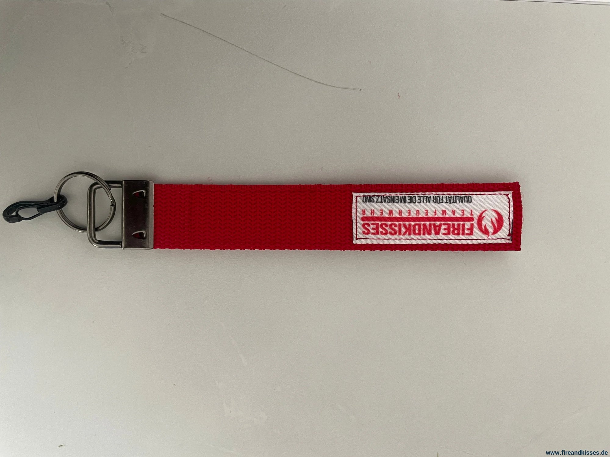 Atemschutzüberwachungsanhänger mit flauschband – robustes zubehör für feuerwehr und einsatzkräfte - flauschband