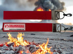 Atemschutzüberwachungsanhänger mit flauschband – robustes zubehör für feuerwehr und einsatzkräfte - flauschband