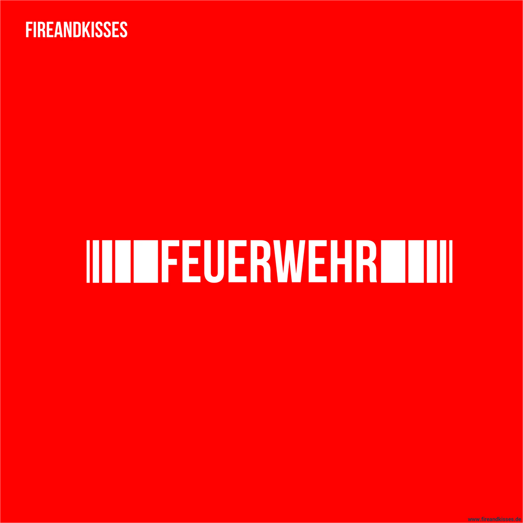 Aufkleber feuerwehr heckscheibe - feuerwehr heckscheibe - fireandkisses.de