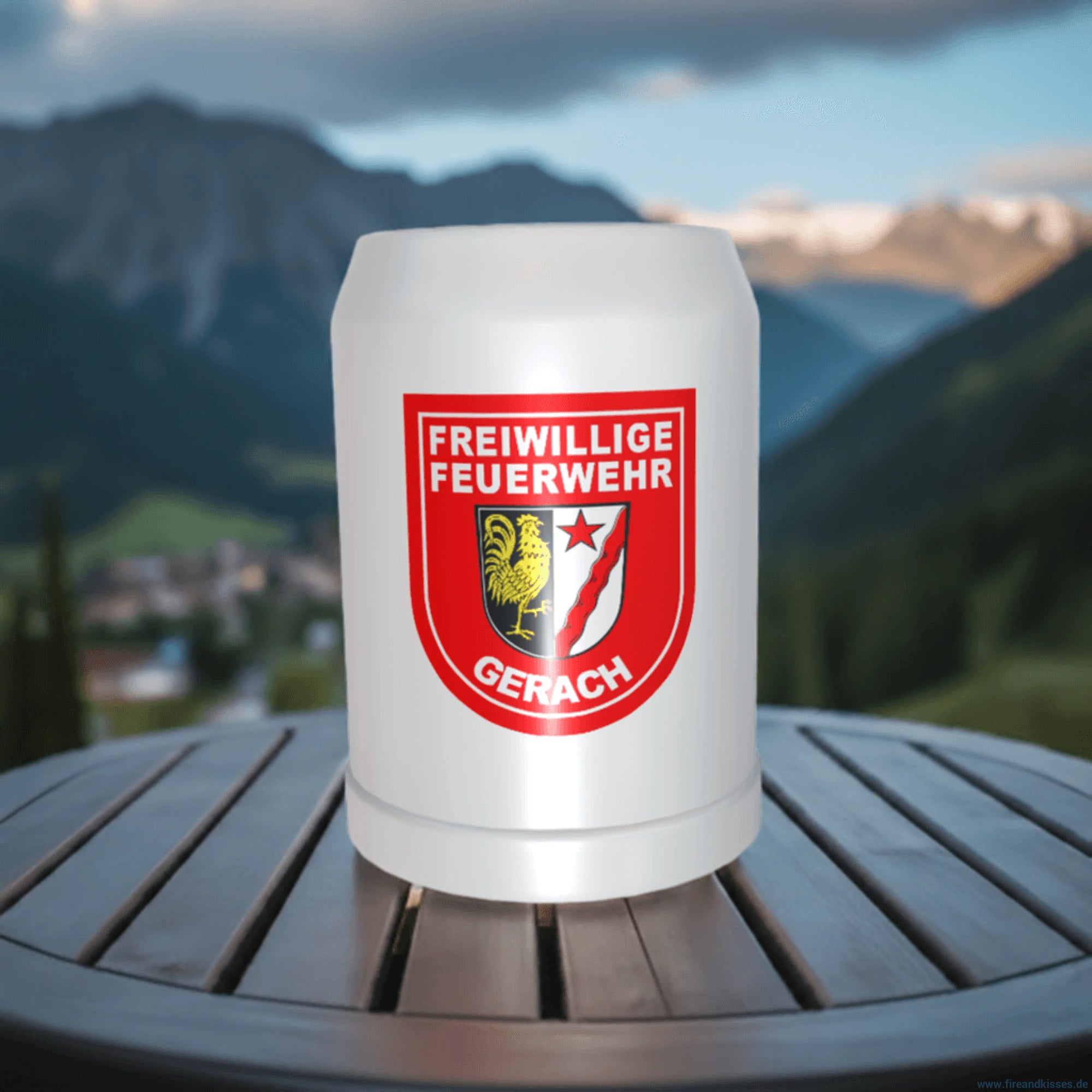 Bierkrug ’wappen’ feuerwehr - ’wappen’ feuerwehr - fireandkisses.de