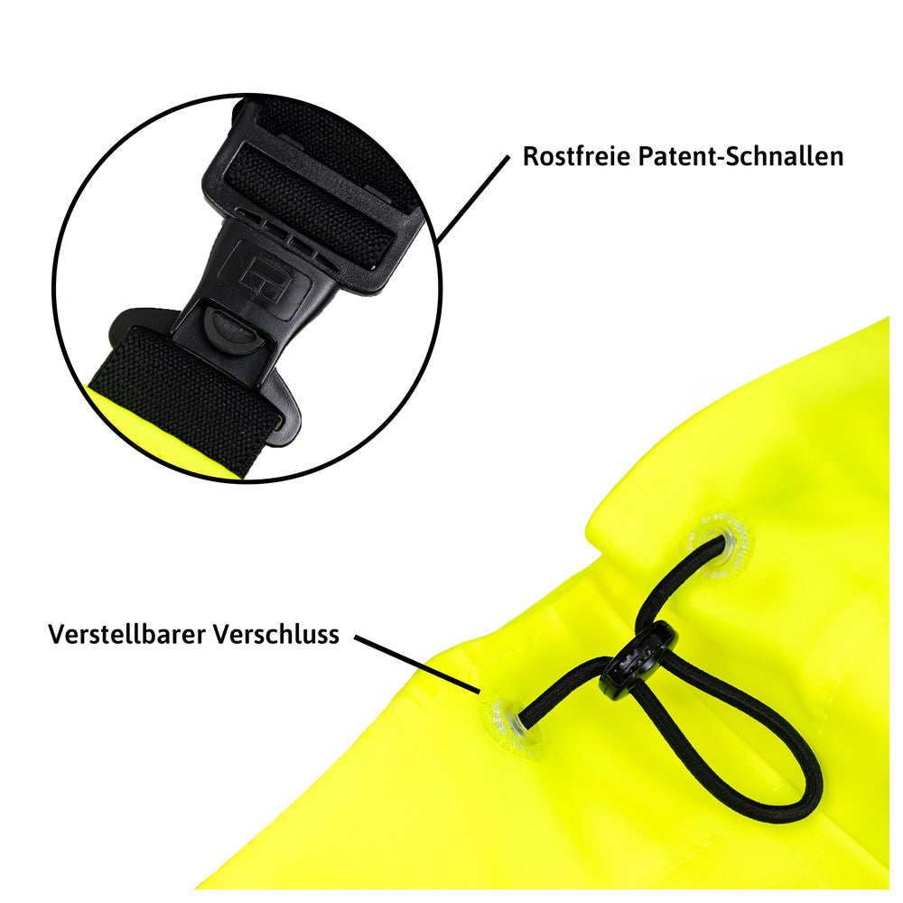 Dönges Wathose Hi-Vis mit S5-Sicherheitsstiefeln – Ansicht 6