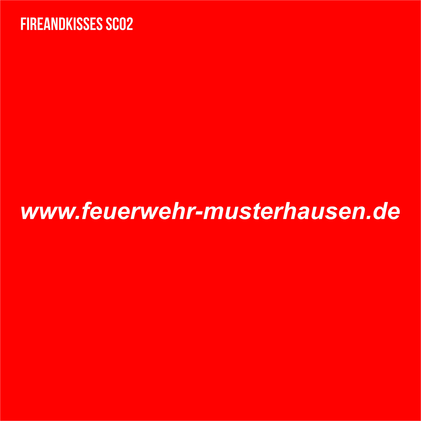 Domainaufkleber „feuerwehr“ – schriftzug für einsatzfahrzeuge - aufkleber „feuerwehr“ schriftzug