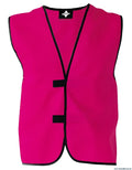 Einfache funktionsweste – individuell bedruckbar magenta - korntex einfache funktionsweste