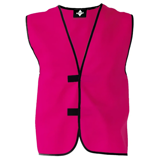 Einfache funktionsweste – individuell bedruckbar magenta - korntex einfache funktionsweste