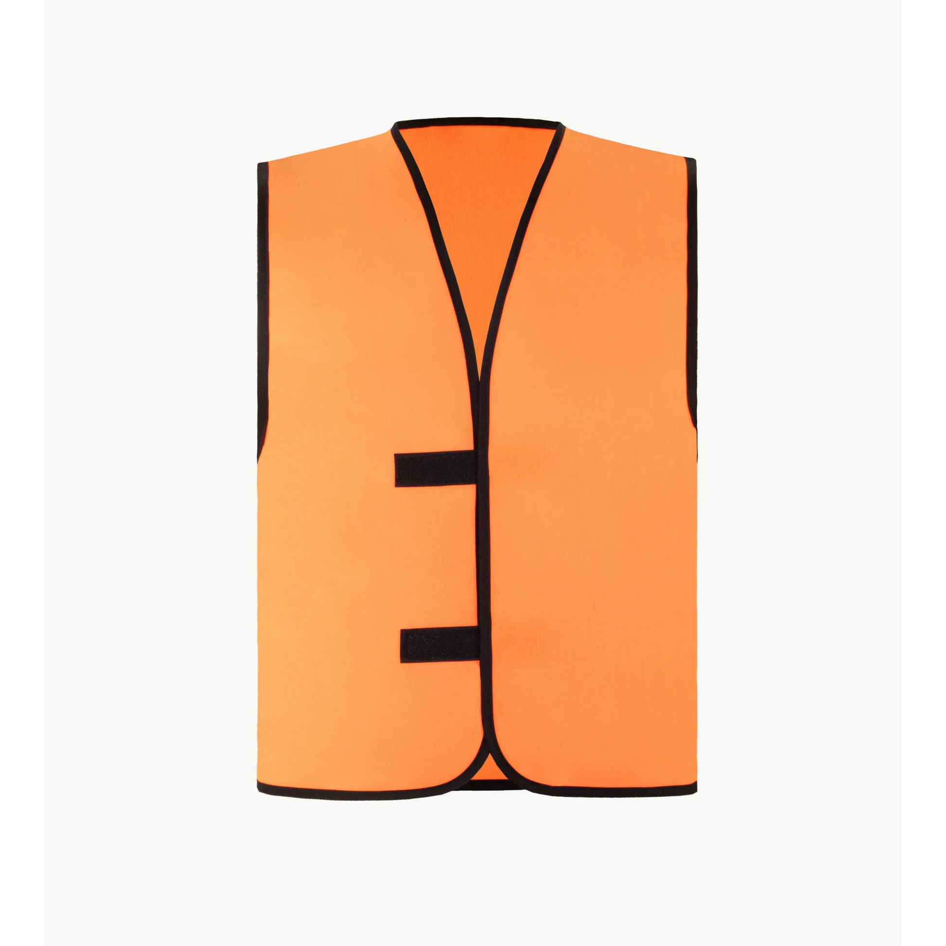 Einfache funktionsweste – individuell bedruckbar signal-orange - korntex einfache funktionsweste