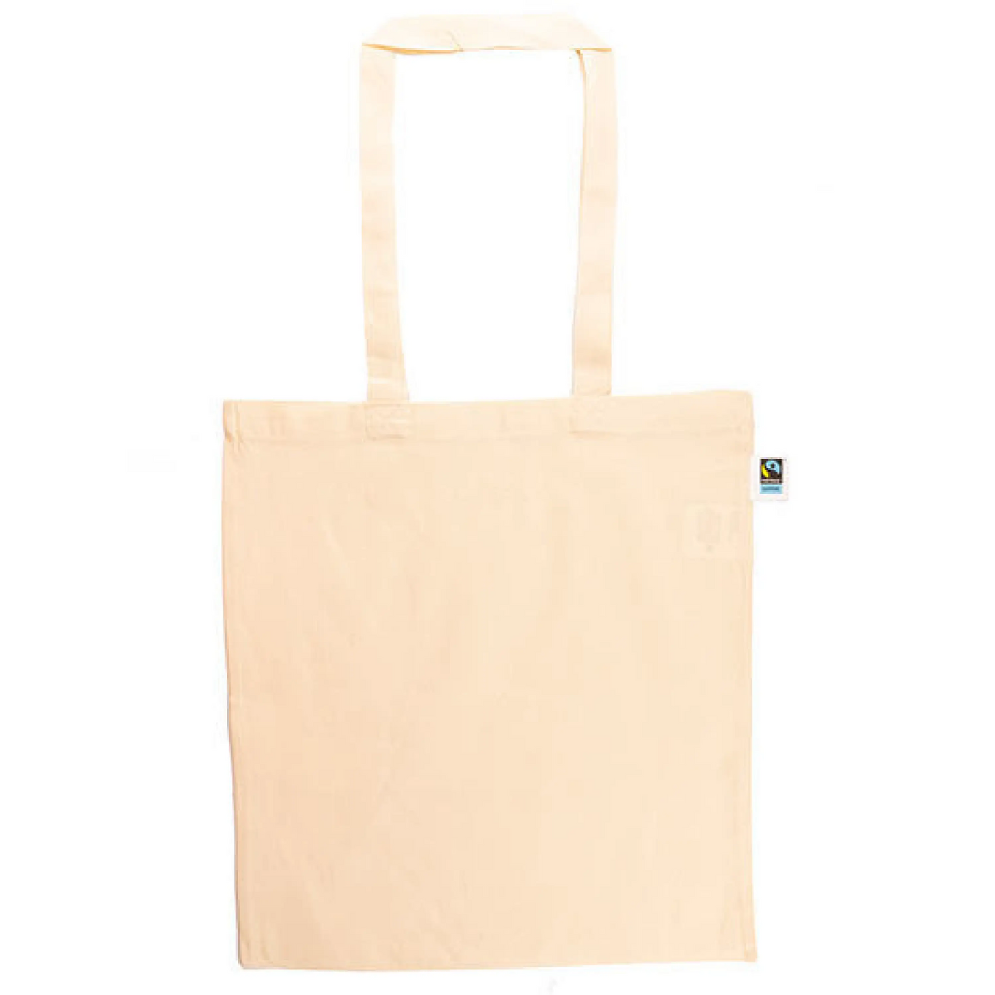 Fairtrade baumwolltasche xt600n – restposten | 100% bio-baumwolle natur