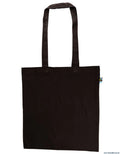 Fairtrade baumwolltasche xt600n – restposten | 100% bio-baumwolle schwarz