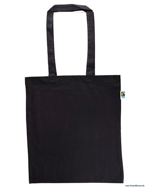 Fairtrade baumwolltasche xt600n – restposten | 100% bio-baumwolle navy