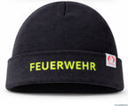 Unisex knitted cap thinsulate™ navy – feuerwehr edition by fireandkisses - bekleidung wintermütze mit gesticktem