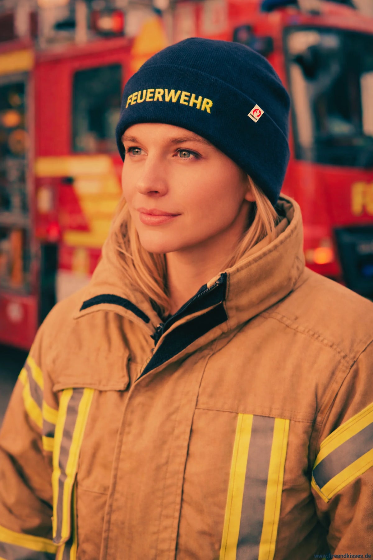 Feuerwehr Beanie Mütze Thinsulate™ 3M Navy – Feuerwehr Edition by Fireandkisses