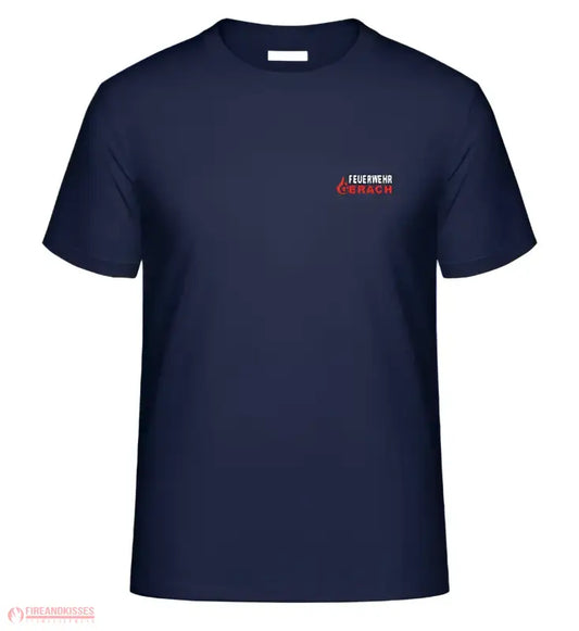 Feuerwehr Gerach Damen-Shirt Navy oder Weiß (NUR FÜR MITGLIEDER DER FF GERACH) - T-Shirt