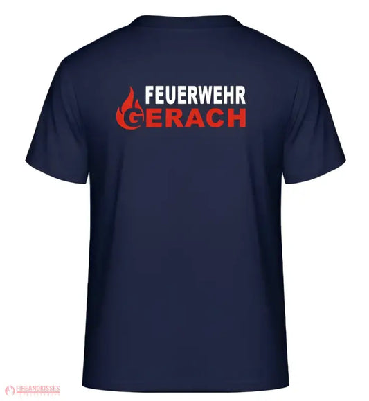 Feuerwehr Gerach Kinder-Shirt Navy (NUR FÜR MITGLIEDER DER FF GERACH) - T-Shirt