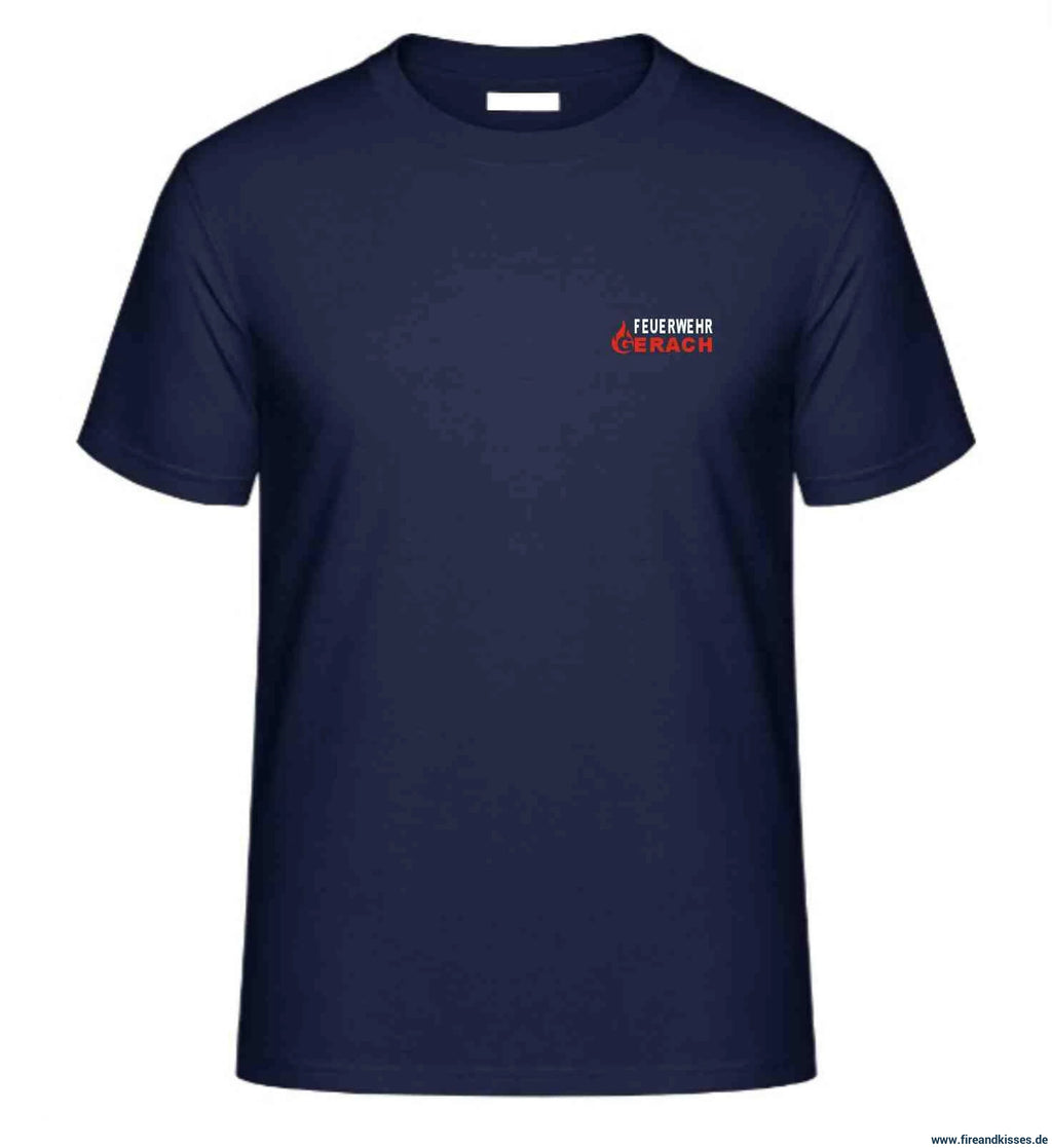 Feuerwehr gerach shirt navy oder weiß (nur für mitglieder der ff gerach) - t-shirt gerach shirt navy weiß (nur