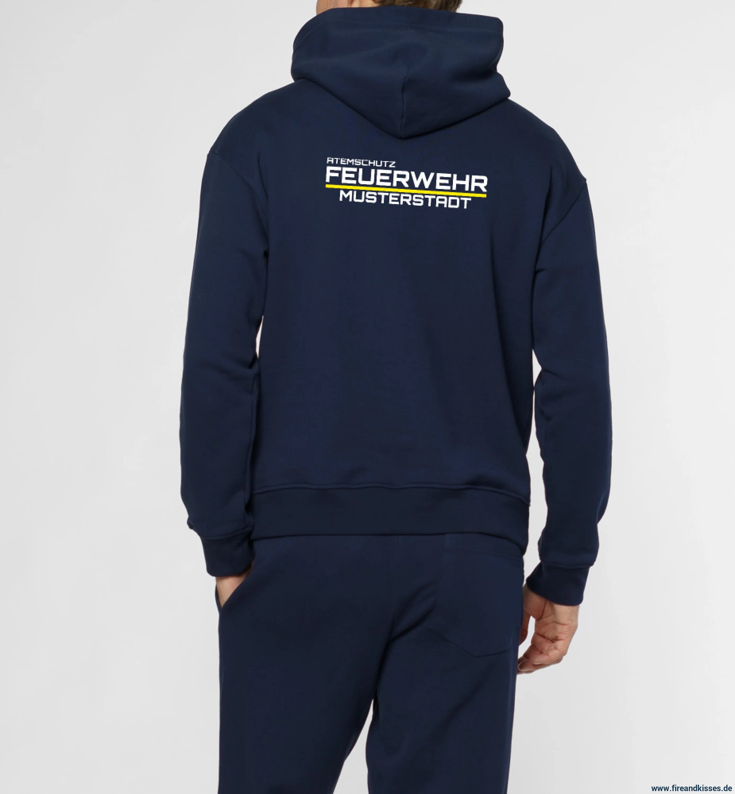 Feuerwehr hoodie – deine agt-wechselkleidung mit wunsch-ortsname - hoodie deine agt-wechselkleidung