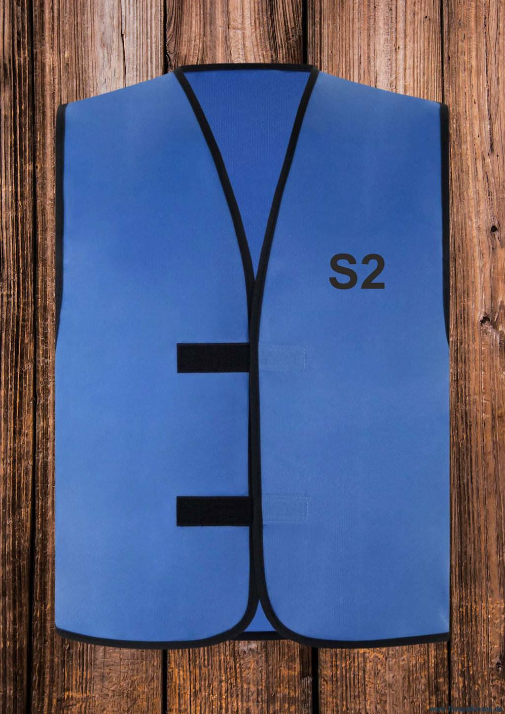 Feuerwehr stabsweste „command vest“ mit rückenaufdruck blau - stabsweste „command vest“ rückenaufdruck