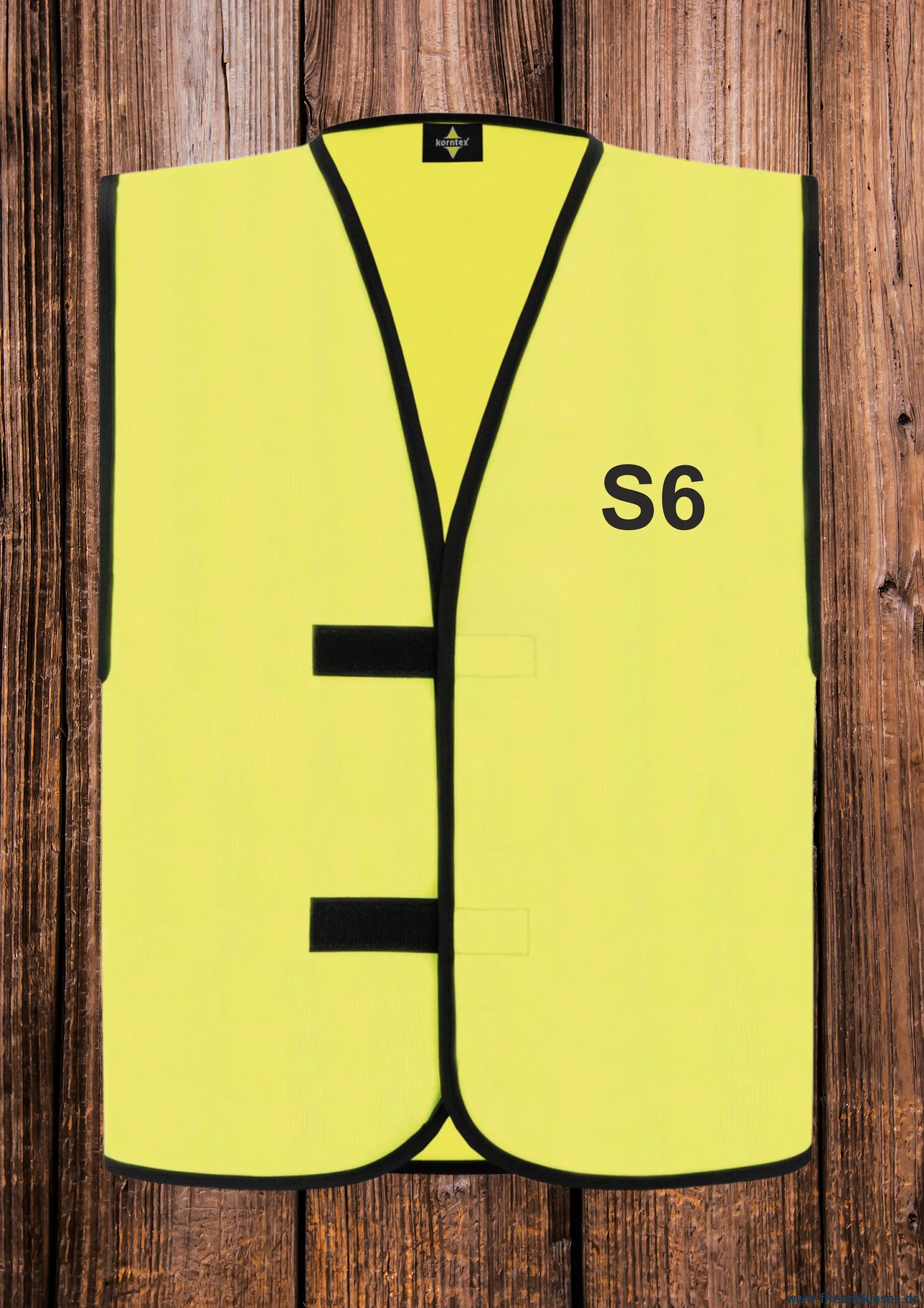 Feuerwehr stabsweste „command vest“ mit rückenaufdruck gelb - stabsweste „command vest“ rückenaufdruck