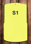 Feuerwehr stabsweste „command vest“ mit rückenaufdruck gelb - s1 / s - stabsweste „command vest“ rückenaufdruck