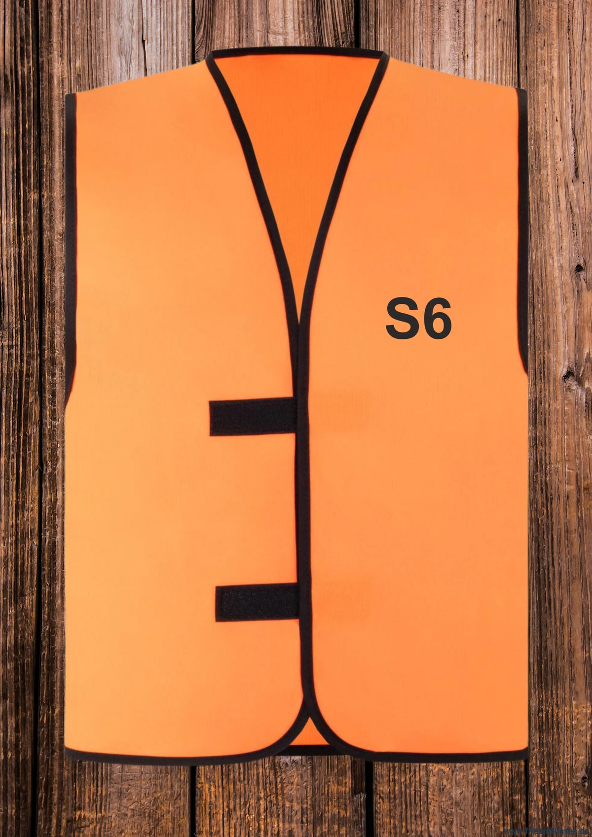Feuerwehr stabsweste „command vest“ mit rückenaufdruck orange - stabsweste „command vest“ rückenaufdruck