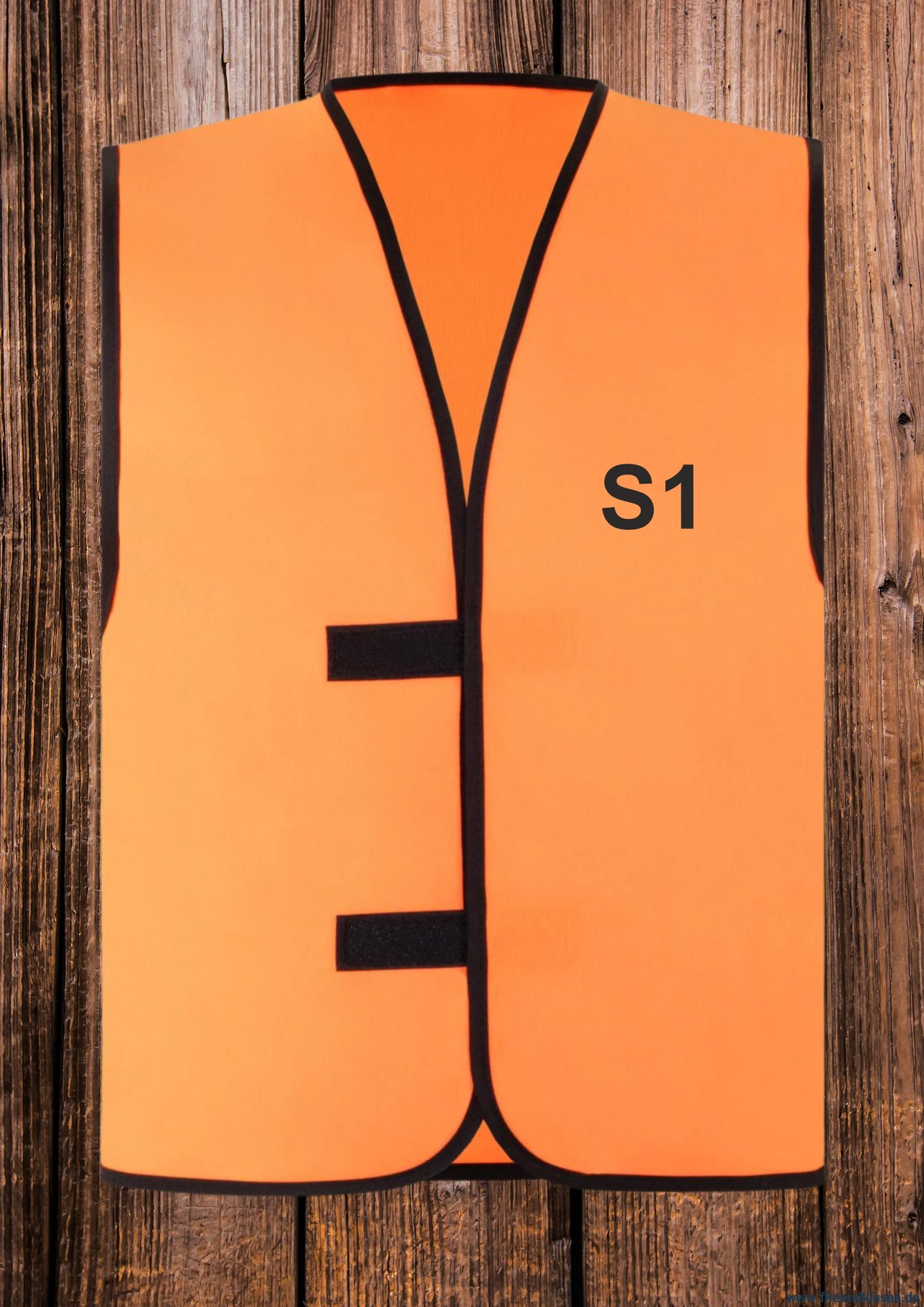 Feuerwehr stabsweste „command vest“ mit rückenaufdruck orange - stabsweste „command vest“ rückenaufdruck
