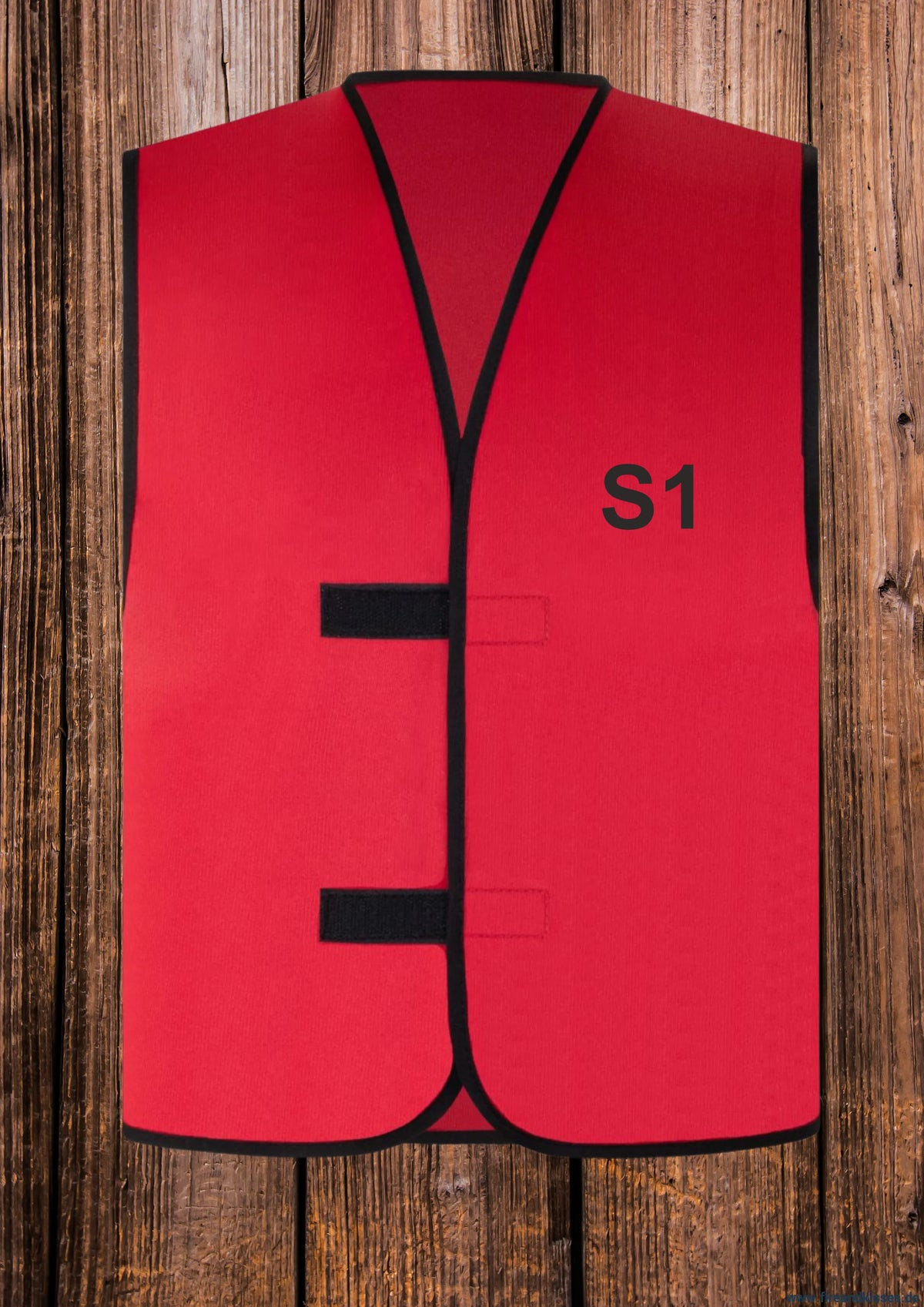 Feuerwehr stabsweste „command vest“ mit rückenaufdruck rot - stabsweste „command vest“ rückenaufdruck