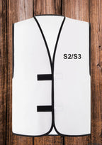 Feuerwehr stabsweste „command vest“ mit rückenaufdruck weiß - stabsweste „command vest“ rückenaufdruck
