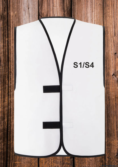 Feuerwehr stabsweste „command vest“ mit rückenaufdruck weiß - stabsweste „command vest“ rückenaufdruck