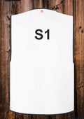 Feuerwehr stabsweste „command vest“ mit rückenaufdruck weiß - s1 / s - stabsweste „command vest“ rückenaufdruck