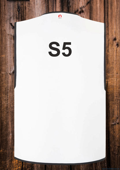 Feuerwehr stabsweste „command vest“ mit rückenaufdruck weiß - s5 / s - stabsweste „command vest“ rückenaufdruck