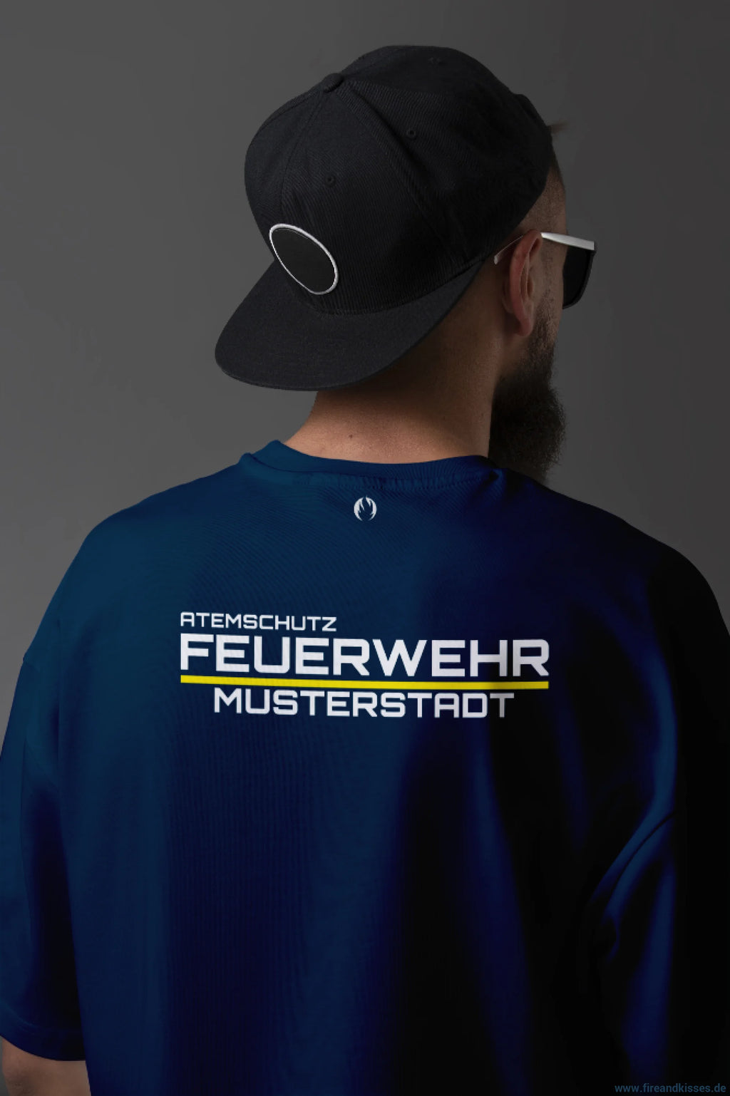 Feuerwehr t-shirt - deine agt-wechselkleidung mit wunsch-ortsname - t-shirt - deine agt-wechselkleidung
