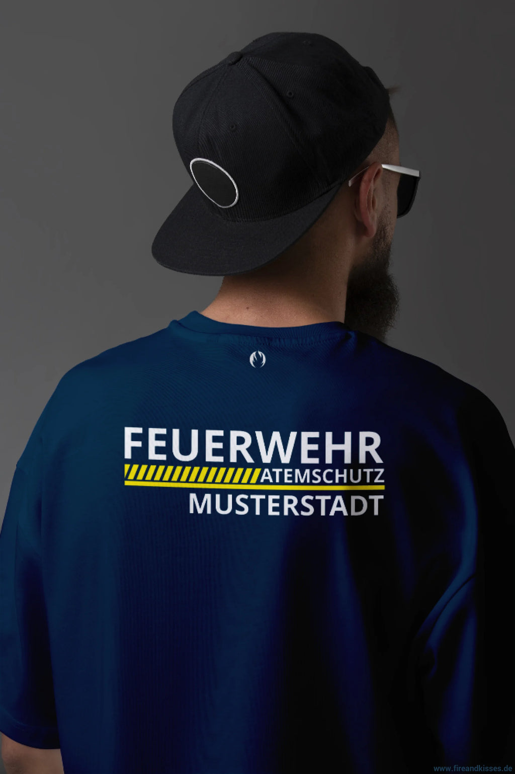 Feuerwehr t-shirt - deine agt-wechselkleidung mit wunsch-ortsname - t-shirt - deine agt-wechselkleidung