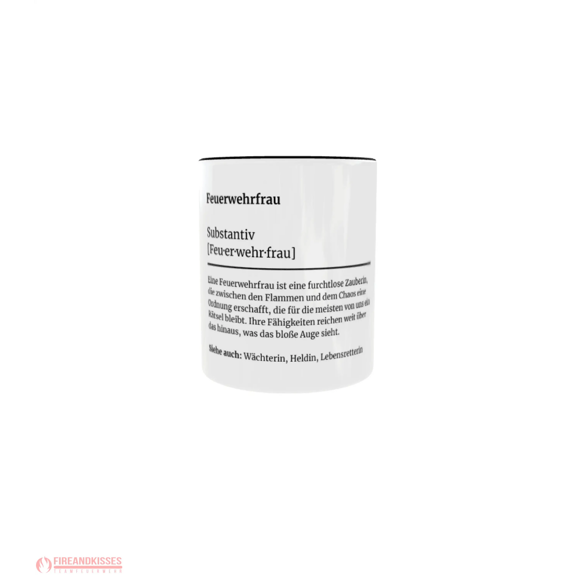 Fireandkisses feuerwehr-tasse „definition feuerwehrfrau“ - tasse feuerwehr-tasse „definition