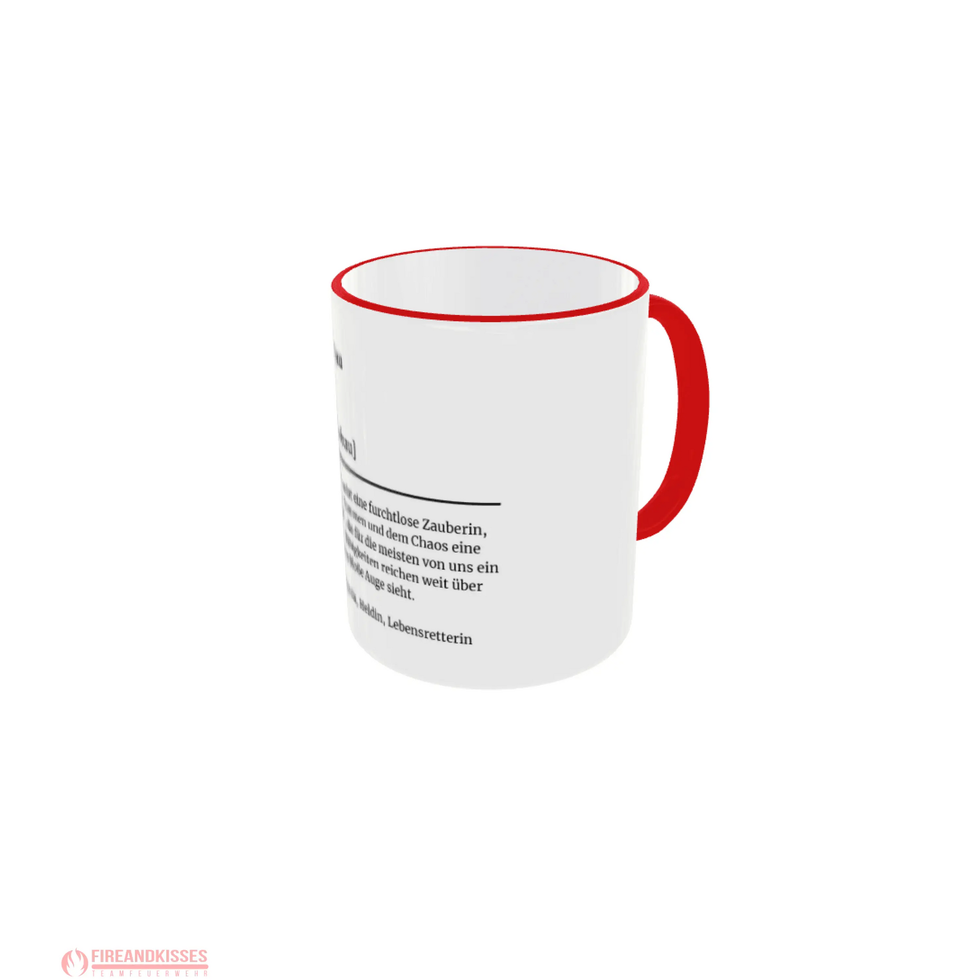 Fireandkisses feuerwehr-tasse „definition feuerwehrfrau“ - tasse feuerwehr-tasse „definition