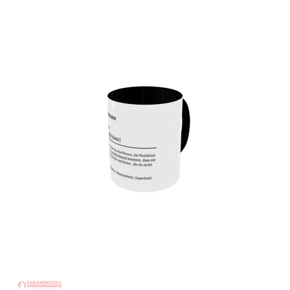 Fireandkisses feuerwehr-tasse „definition feuerwehrmann“ - tasse feuerwehr-tasse „definition