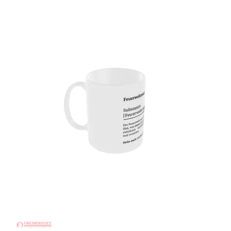 Feuerwehr-Tasse Definition Feuerwehrmann - Fireandkisses