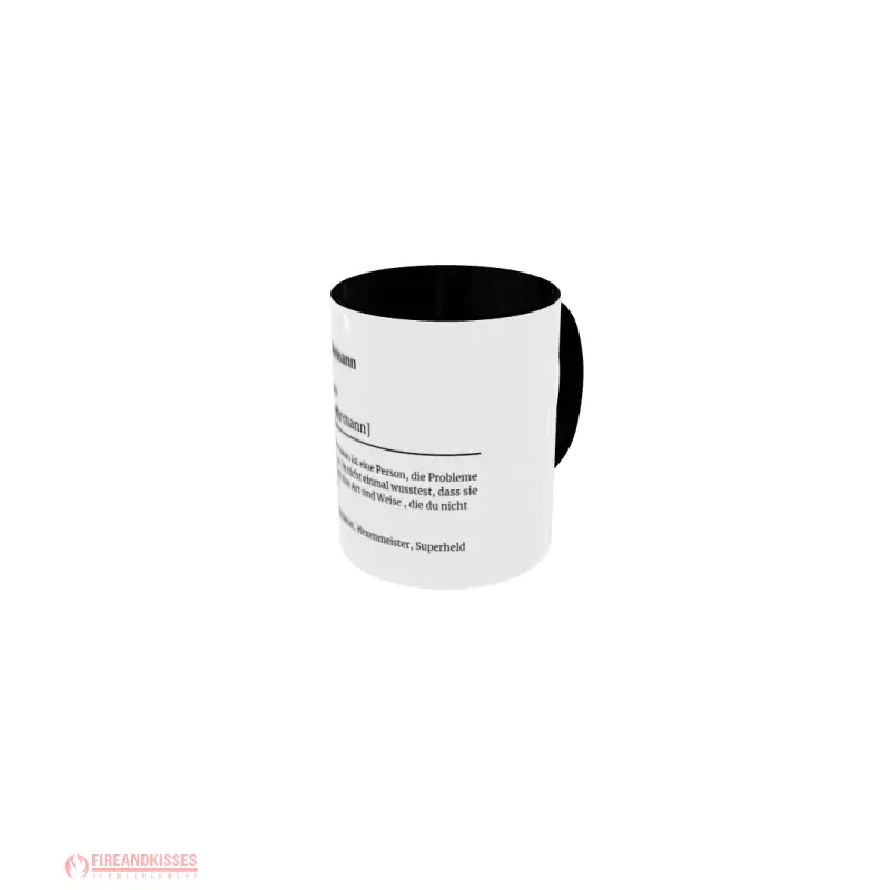 Feuerwehr-Tasse Definition Feuerwehrmann - Fireandkisses