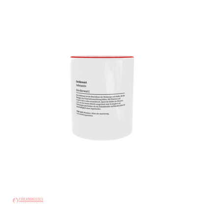 Fireandkisses feuerwehr-tasse „definition gerätewart“ - tasse feuerwehr-tasse „definition gerätewart“