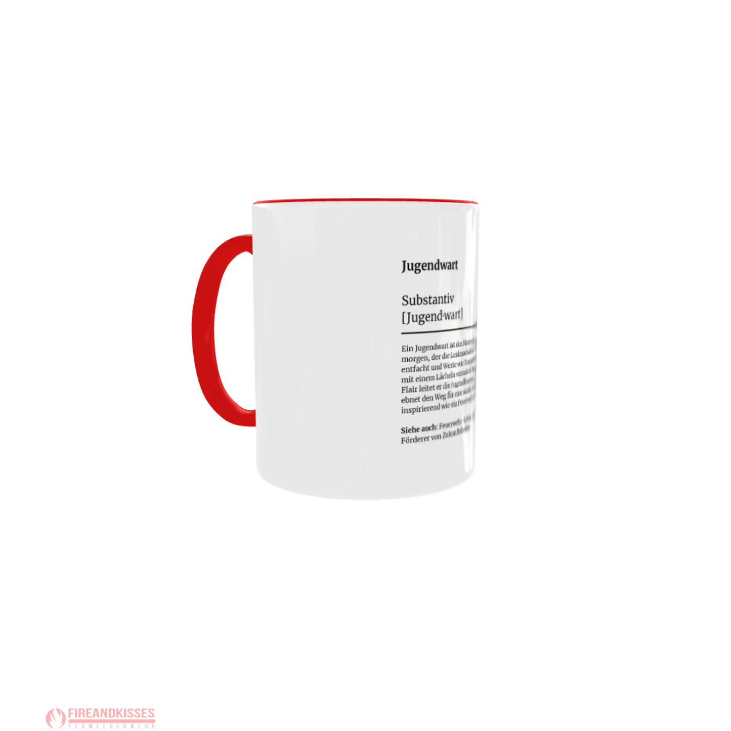 Fireandkisses feuerwehr-tasse „definition jugendwart“ - tasse feuerwehr-tasse „definition jugendwart“