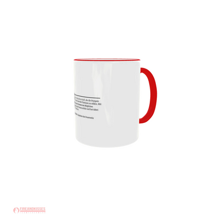 Fireandkisses feuerwehr-tasse „definition kommandant“ - tasse feuerwehr-tasse „definition kommandant“
