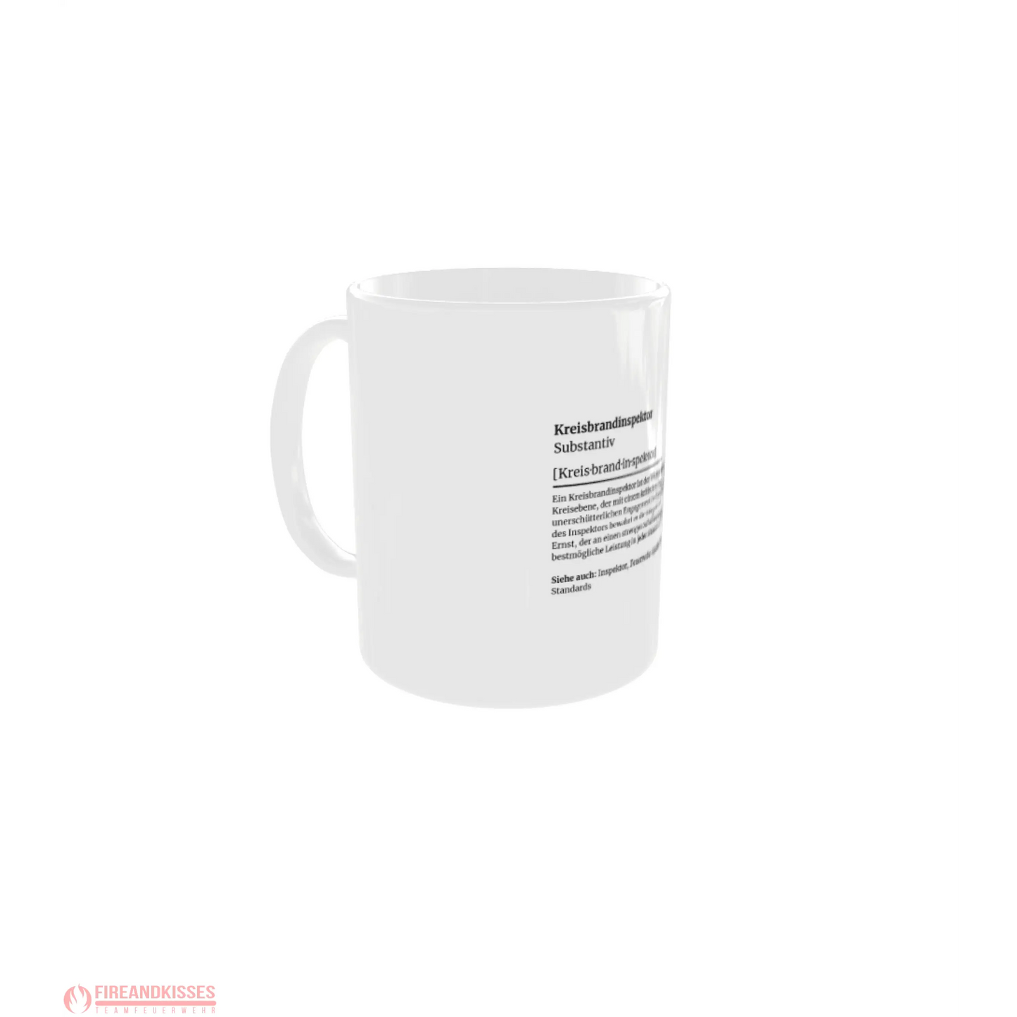 Fireandkisses feuerwehr-tasse „definition kreisbrandinspektor“ - tasse feuerwehr-tasse „definition